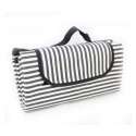 Picknickdecke blau/weiss gestreift, PP