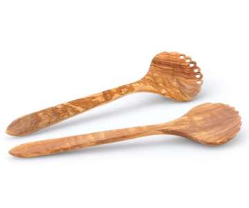 Olivenholz Salatbesteck Nr.1, 31.5 cm