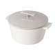 Kasserolle rund 13 cm, 50 cl, taupe, Ind. (NEU)