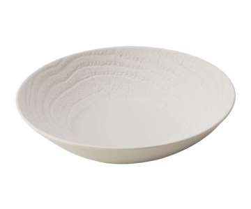 Suppenteller rund, H: 5.7 cm,  24.2 cm, Elfenbein