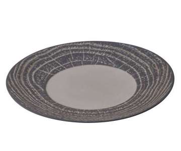 Prsentationsteller rund, H: 3.4 cm,  31 cm, Pfeffer