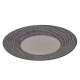 Prsentationsteller rund, H: 3.4 cm,  31 cm, Pfeffer