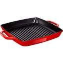 American Grillpfanne quadr., kirschrot, 23x23 cm