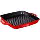 American Grillpfanne quadr., kirschrot, 33x33 cm