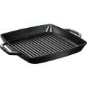 American Grillpfanne quadr., schwarz, 33x33 cm
