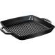 American Grillpfanne quadr., schwarz, 33x33 cm