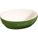Keramik Schssel 2-er Set, grn, 23/27 cm