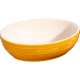Keramik Schssel 2-er Set, gelb, 23/27 cm