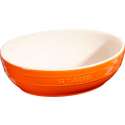 Keramik Schssel 2-er Set, orange, 23/27 cm