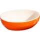 Keramik Schssel 2-er Set, orange, 23/27 cm