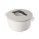 Kasserolle rund 16 cm, 0.8l, taupe, Induktion (mit GK)