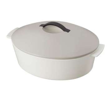 Kasserolle rund 32 cm, 4.2l, taupe, Induktion (mit GK)