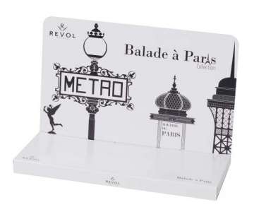 Display fr Knitterbecher Serie Balade  Paris, Karton