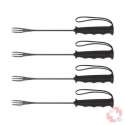Kaltenbach Fonduegabel Set Ski schwarz