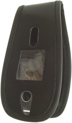 Ledertasche schwarz zu NEC N34i