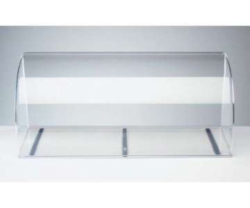 Vitrine / Thekenaufsatz, ca. 63.5 x 25 cm, H 25cm