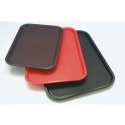 Fast Food Tablett, ca. 35 x 27 cm, grau