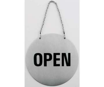 Trsymbol -open / closed-, ca.  13 cm