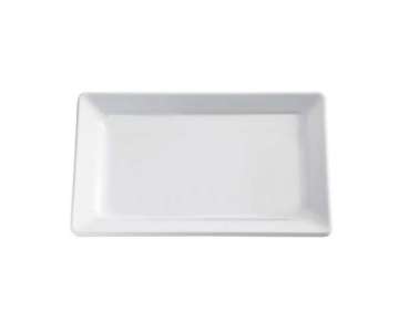 Tablett GN 1/3 -PURE-, ca. 32.5x17.5 cm. H 3 cm, weiss