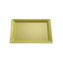 Tablett -PURE-, GN 1/2. 32.5x26.5 cm. H: 3 cm, lemon-grn