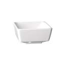 Schale -FLOAT-, 19 x 19 cm. H: 9.5 cm, weiss