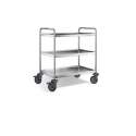 Servierwagen SW8x5-3, 900x600x950mm, Kunststoffrollen