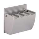 Wandascher 8,5 cm, Leichtmetall Eloxiert Silber