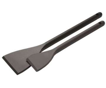 Nylonschaber, schwarz 37,5 cm