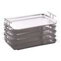 GN-Buffet Tablett mit stapelbaren Griffen