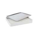 Buffet-Set, eckig -PURE  43,5 x 32,5 cm, H: 6 cm