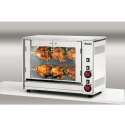 Elektro-Hhnchengrill, 2 Spiesse/6 Hhnchen, 700x360x530mm