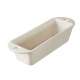 Cakeform rechteckig, 31.5x10.7x7.1 cm, creme