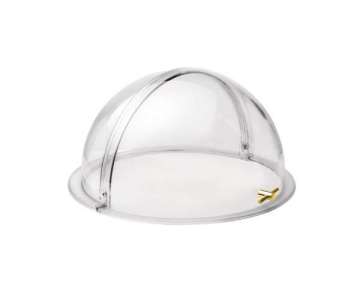 Rolltop-Haube zu VET866 u. VET1349, Kreuzgriff vergoldet
