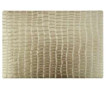 Tischset Croco 45x30cm gold