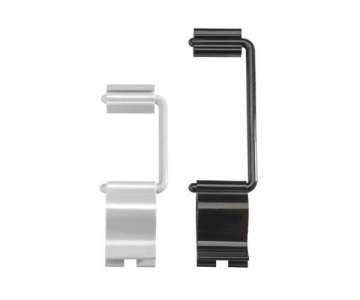 10 Schilderhalter Flex Clip 12.5cm, weiss