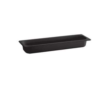 GN 2/4 Behlter H: 100mm Eco Line schwarz