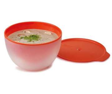M-Cuisine MW cool-touch Schssel, orange, 16.4x9.5x15 cm
