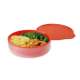 M-Cuisine MW cool-touch Schale/Teller, orange, 20x5.8x18.7cm