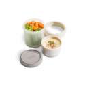 GoEat Compact 2-in-1 Snack Box, grau, 8.3x12.3 cm
