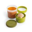 GoEat Compact 2-in-1 Suppen Dose, grn, 11x17.4 cm
