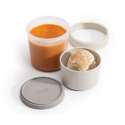 GoEat Compact 2-in-1 Suppen Dose, grau, 11x17.4 cm