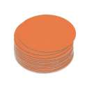 Untersetzer Set  10 Stk 11cm orange