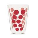 Dot Dot Teeglas rot, doppelwandig 35 cl