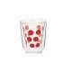 Dot Dot Espressoglas rot, doppelwandig 7.5 cl