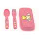 Smiley Baby pink, Besteck 2-er Set 14 cm