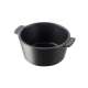 Kasserolle o. Deckel rund  13 cm, 50 cl, ohne Indk., Guss.-