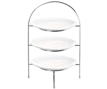  Table Etagere 3-stufig fr 26.5cm H: 49cm, ohne Teller