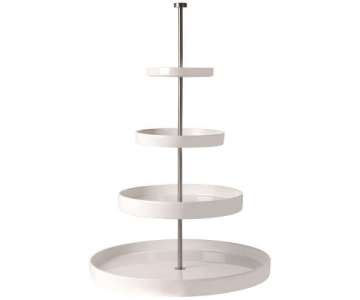 Etagere 4-stufig 14.5/20/28/41cm H: 58.5cm