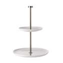 Etagere flach 2-stufig 15/22cm H: 23.5cm