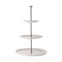 Etagere flach 3-stufig 15/22/30cm H: 49cm